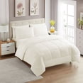 thumbnail image 1 of Set de edredón Sweet Home Collection Ivory King, 7 piezas, 1 of 6