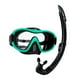 thumbnail image 3 of Máscara de buceo para adultos, equipo ligero y cómodo para respirar. verde, 3 of 9