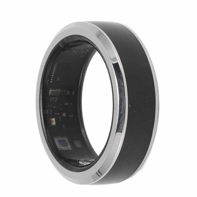 Smart Ring Health Tracker, Fitness Smart Ring Conplicacia, Anillos de Seguimiento de Temperatura de Calorías del Sueño, Anillo impermeable 5 atm paragres y