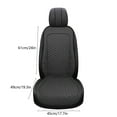 thumbnail image 3 of Universal Car Seat Cushion with Backrest, Four Seasons Breathable Car Seat Cover, Comfortable Ventilated Summer Auto Chair Pad, Non-Slip Protector for Most Vehicles, 3 of 8