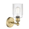 thumbnail image 2 of 616-1W-BB-G342 Innovations Lighting Hadley - 1 Light Wall Sconce In Modern Style-11.5 Inches Tall and 4.5 Inches Wide-Brushed Brass Finish-Clear Glass, 2 of 2