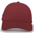 thumbnail image 1 of Pacific Headwear 805M.045.OS Coolport Mesh Hook & Loop Adjustable Cap, Maroon - One Size, 1 of 1