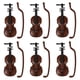 thumbnail image 1 of Dollhouse Musical Instruments 6Set Tiny Violin Home Decor 8.20X3.10X0.50cm Decorative Accessory For Photo Props, 1 of 5
