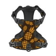thumbnail image 4 of Picia Colorful Pineapple No-Pull Dog Harness Reflective Front Clip Vest with Handle,Step-in Air Dog Harness,Adjustable 2 Metal Rings 4 Buckles,Easy to Put on & Take Off Medium, 4 of 9