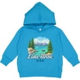 thumbnail image 2 of Inktastic Lake Tahoe Scenic View USA Toddler Hoodie, 2 of 4