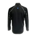 thumbnail image 2 of White Water New Harbor 1/4 Zip Pullover Shirt (Black, Medium), 2 of 5