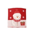 thumbnail image 2 of kiskick Christmas Chair Cover with Santa Claus/Snowman/Elk Design – Adorable Atmosphere-Creating Festive Chair Decoration, 2 of 8