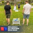 thumbnail image 4 of GoSports 4 x 2 ft Resort Collection All Weather Cornhole Board Set - Regulation Size - Beach, 4 of 6