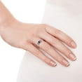 thumbnail image 2 of AeraVida Timeless Vintage Beauty Oval Black Onyx Sterling Silver Band Ring-9, 2 of 5