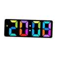 thumbnail image 2 of GUOOL Digital Alarm Clock 12/24H Snooze Mode LED Electronic Clocks for Office Desk Black, 2 of 9