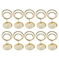 thumbnail image 3 of Lubelski 10Pcs Memo Holders Compact Geometric Round Small Size Table Card Holders Home Supply, 3 of 8