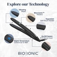 thumbnail image 3 of Plancha de pelo BIO IONIC 10X para alisar el cabello, 1 amatista suave, 3 of 7