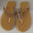 thumbnail image 6 of longantii Flip Flops for Women Sandals Beach Thong Sandals for Women Dressy Summer Fancy Style Flip Flops Rhinestone Open Toe Slippers Bling-Bling Flat Slides White, 6 of 6