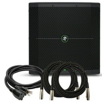 Mackie Thump118S 1400 Watt 18-inch Powered Subwoofer 2 MR DJ Cables