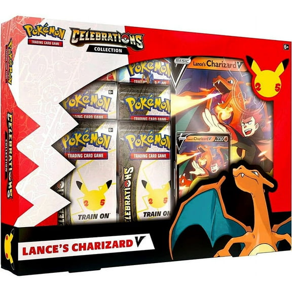 2021 Pokemon Trading Card Game Celebrations Lance's Charizard V