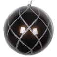 thumbnail image 1 of Vickerman MT198287D Ornement en Filet Pailleté Étain 6 Po. - 2 par Sac, 1 of 3