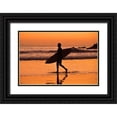 thumbnail image 1 of Zhang, Victor 18x13 Black Ornate Wood Framed with Double Matting Museum Art Print Titled - Dusk, 1 of 4