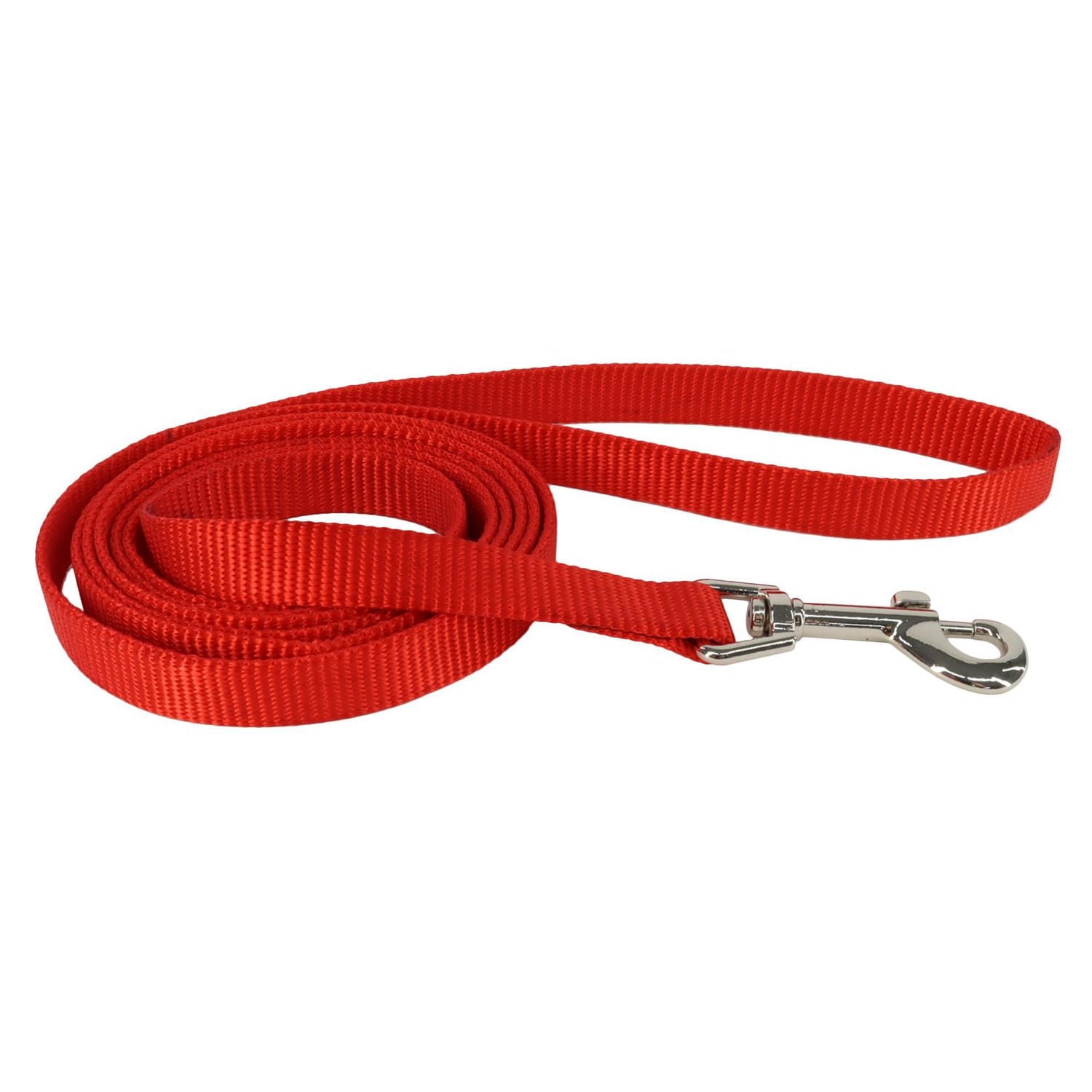 Pet Attire by Coastal 5/8" x 6' Medium Red Dog Leash