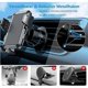 thumbnail image 3 of Un soporte para teléfono celular para automóvil con gancho inverso negro y bien sujeto al automóvil, y el soporte de navegación para teléfono celular orientado hacia la salida de aire horizontal, 3 of 5