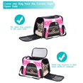 thumbnail image 5 of Easter Premium 900D Oxford Fabric Pet Bag with Sherpa Base & Nylon Webbing - 17x10x11.8 in - Ideal for Traveling and Everyday Use - Black, 5 of 7