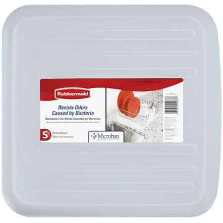 

Rubbermaid 14.2 x 14.8 Small Clear Twin Sink Drainer