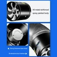 thumbnail image 5 of Washranp Inline Duct Fan Two-way Exhaust Ventilation Fan with Low Noise Thickened Blades Strong Wind Ventilation for Basements Bathrooms Kitchens, 5 of 6