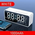 thumbnail image 1 of For Bluetooth Speaker Digital Alarm Clock Black/white/blue LED Display Clock For Kids Bedroom Large Number Clock Snooze Function, 1 of 6