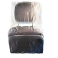 thumbnail image 2 of 100Pcs Disposable Car Seat Covers Plastic Seat Covers for Cars Universal Disposable Clear Plastic Car Cover, Car Disposable Transparent Seat Protective Covers（140*80cm), 2 of 5