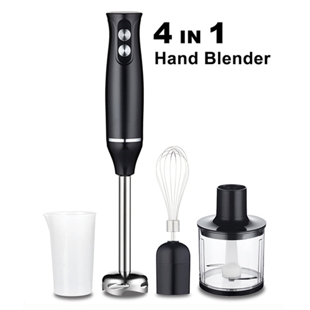 Immersion Blender Handheld - 8-in-1 Hand Blender Electric with 4