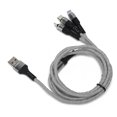 thumbnail image 4 of Cable USB, 3 en 1 cable de cargador USB Cable USB de carga rápida Valor inmejorable, 4 of 8