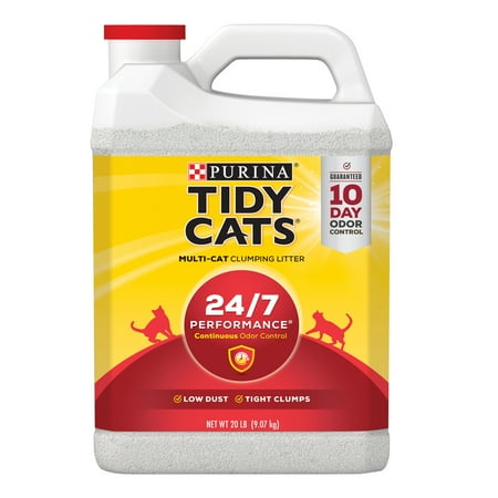 UPC: 0070230116208 | Purina Tidy Cats Clumping Cat Litter  24/7 Performance Multi Cat Litter  20 lb. Jug