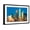 Black Frame, variant on Art.com Dallas Skyline at Sunset Photographic Print by mandritoiu, 18" x 12"