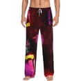 thumbnail image 2 of Lsque Geometry Dash Print Men's Pajama Pants, Lounge Pant - Comfortable Home Wear,Elastic Waistband, Stylish Design-XX-Large, 2 of 9