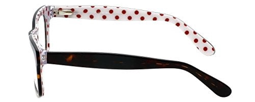 Calabria Viv 870 Designer Reading Glasses in Demi-White +3.00