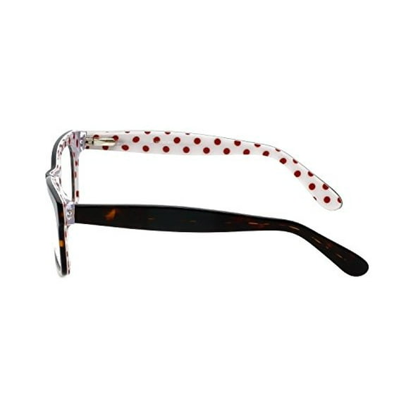 Calabria Viv 870 Designer Reading Glasses in Demi-White 0.75