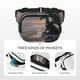 thumbnail image 5 of Fotbe Black Dragon Cliff Dawn Cangurera Cuadrada con Estampado de Doble Capa, Bolsa de Cintura Ajustable Mini para Hombres y Mujeres, 5 of 9