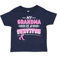 thumbnail image 3 of Inktastic My Grandma is a Survivor Breast Cancer Awareness Boys or Girls Toddler T-Shirt, 3 of 5