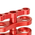 thumbnail image 4 of serony Aluminum Standard 1" Ball Clamp for Underwater Diving Light Arm System red, 4 of 9