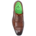 thumbnail image 4 of Vance Mens Bradley Tru Comfort Foam Lace-up Cap Toe Oxford Dress Shoe, 4 of 9