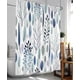 thumbnail image 1 of Shower curtain with 12 hooks, waterproof polyester shower curtain, machine washable, quick drying, 180x180cm, suitable for bathtub or shower., 1 of 5