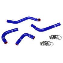 HPS Blue Heater Hose For 12-17 Wrangler JK & Unlimited 3.6L V6 Left Hand Drive