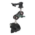 thumbnail image 3 of Action Camera Handlebar Mount Bracket 360 Degree Rotation Aluminium Alloy Camera Clamp Holder with 1/4in Screw, 3 of 5