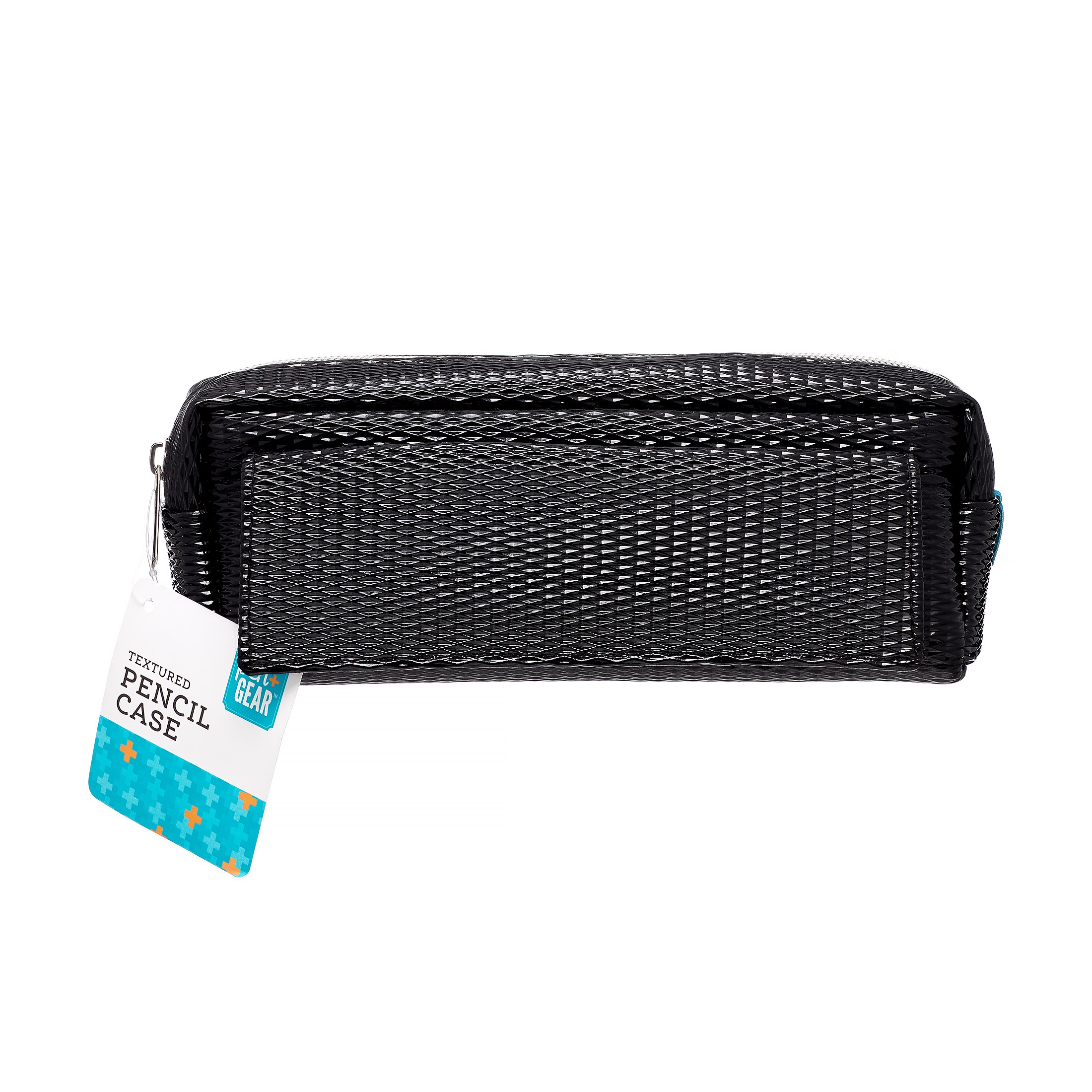 Pen + Gear Textured Pencil Case, Black