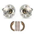 thumbnail image 1 of Transit Auto Rear Brake Drum Shoes and Wheel Hub Bearing Assembly Kit for Car 2003-2005 Toyota RAV4 AWD K7D-100764, 1 of 11