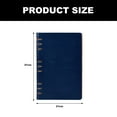 thumbnail image 2 of CHUANK Fake leather notebook loose-leaf notebook Business diary Office stationery notebook Sapphire blue, 2 of 5