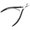 thumbnail image 2 of 2X Nail Tweezer Cutter Nipper Clipper Dead Skin Remover Manicure Black, 2 of 8