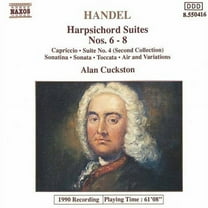 Alan Cuckston - Harpsichord Suites 6-8 - Music & Performance - CD
