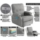 thumbnail image 1 of Reclinable  sret-274 Boho eléctrico, Atlas del Descanso color Gris, 1 of 11