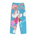 thumbnail image 5 of Tiny Toons Looniversity Women's Pajama Pants Lounge Daily Novelty Cozy Sleep Bottoms Pants Sleepwear With Pockets, 5 of 8