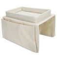 thumbnail image 1 of Oubit Sofa Armrest Bag,4 Pockets Sofa Armrest Sofa Armrest Organizer Couch Storage Bag Seamless Integration, 1 of 9